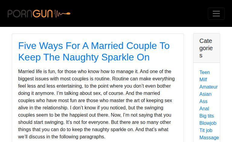 Porngun.net/news is the URL that takes you to the official blog