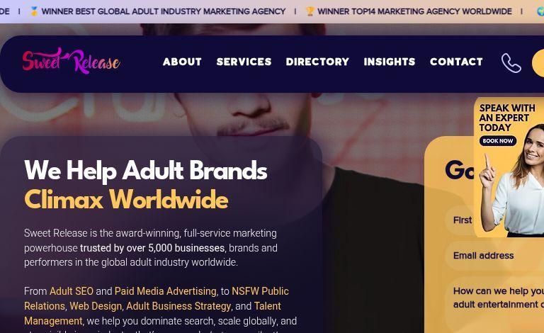 Why Sweet Release is the Best Choice for Your Adult SEO Needs